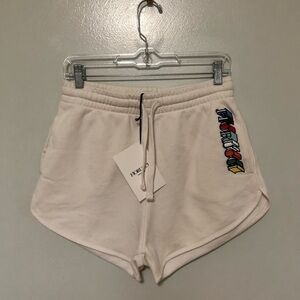 Fiorucci logo-print drawstring shorts New Medium